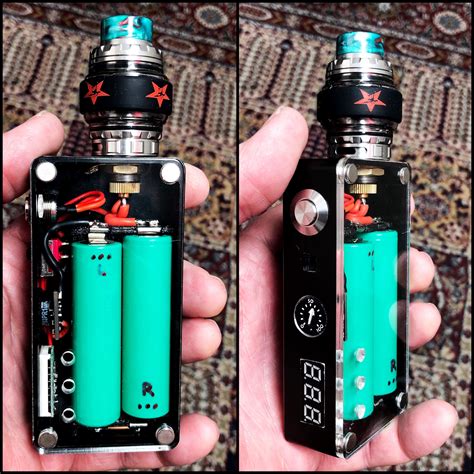 box mod with a metal cage|box vape mods.